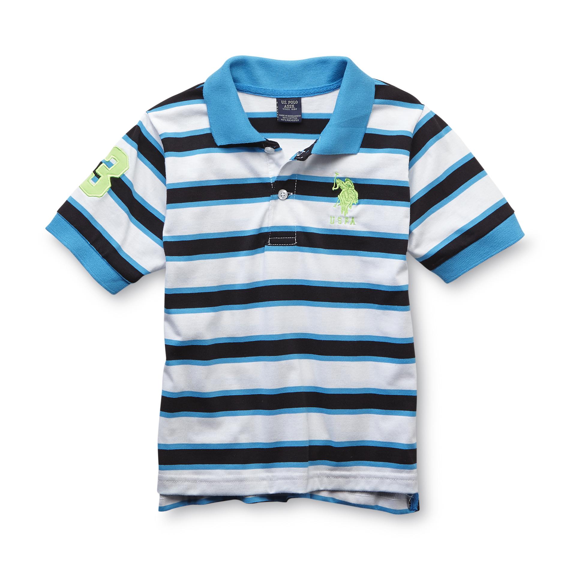 U.S. Polo Assn. Boy's Polo Shirt - Striped