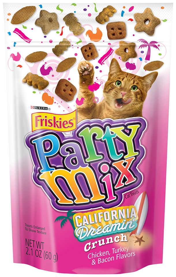 Friskies Party Mix California Dreamin' Crunch 2.1 oz Bag