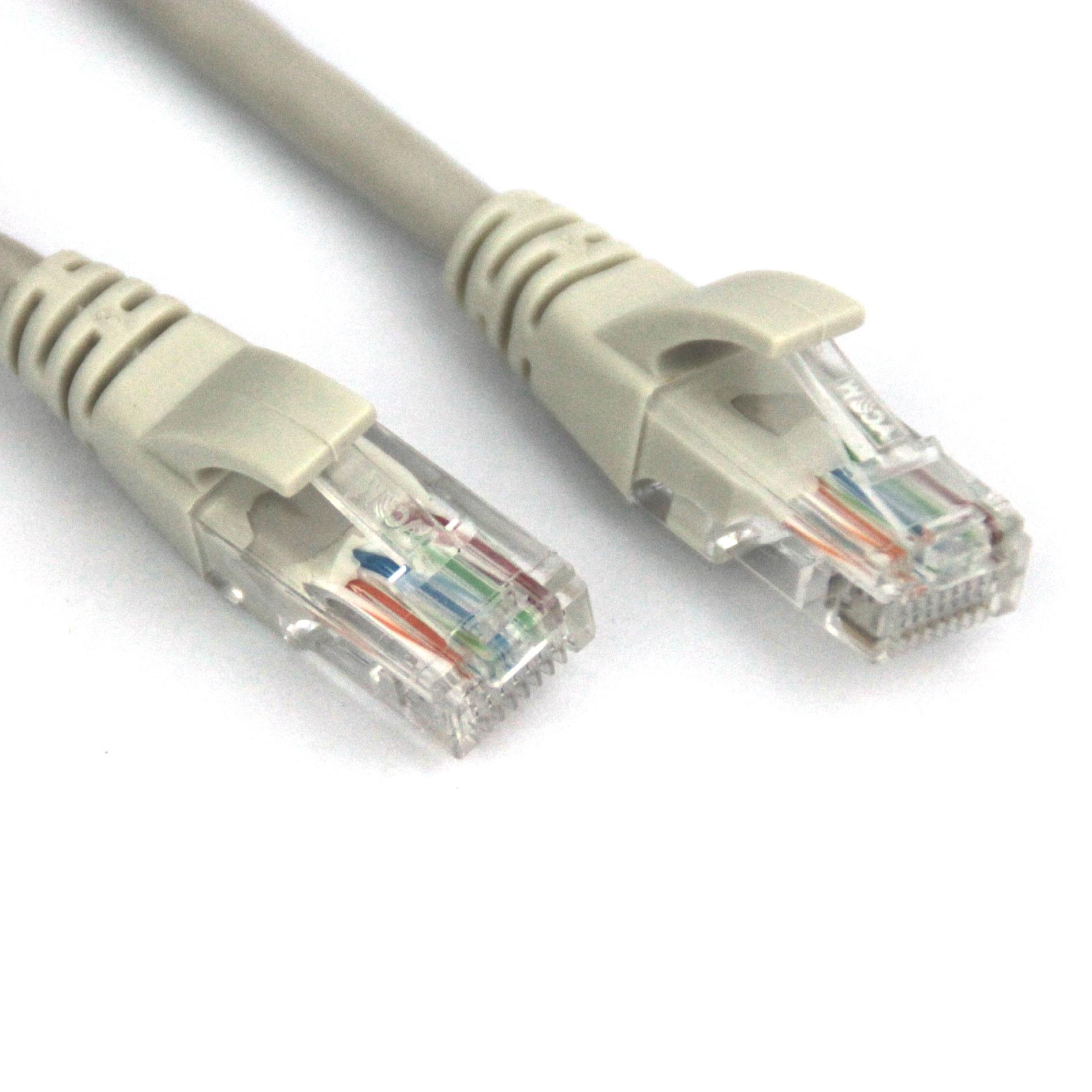 Vcom  VC511B-7GY Cat5E Crossover 7feet Cable, Gray