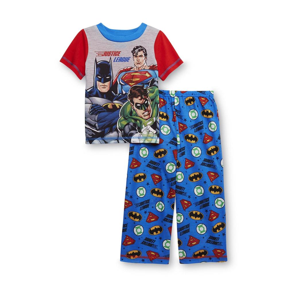DC Comics Toddler Boy's Pajama Shirt & Pants - Justice League