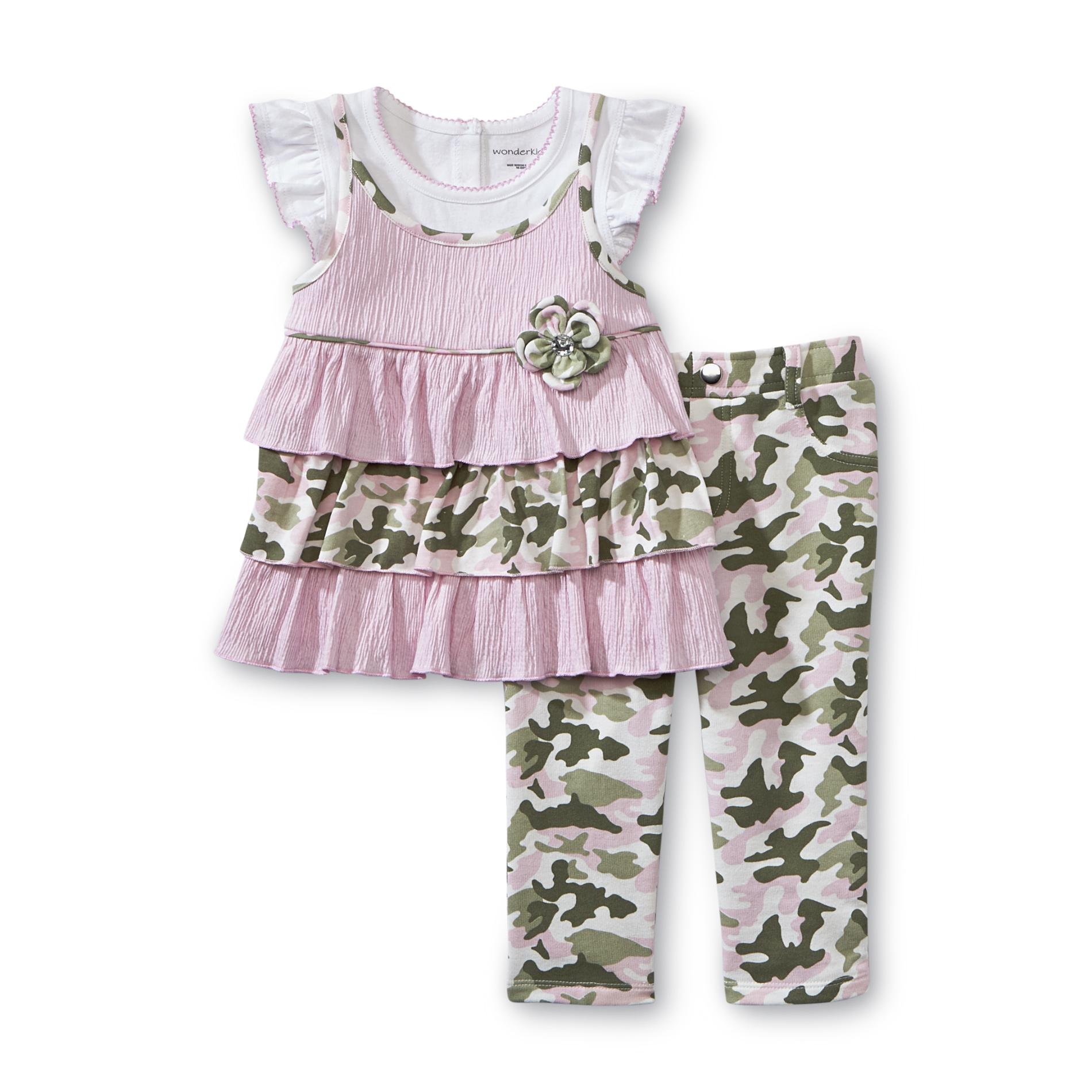 WonderKids Infant & Toddler Girl's Tunic Top & Leggings