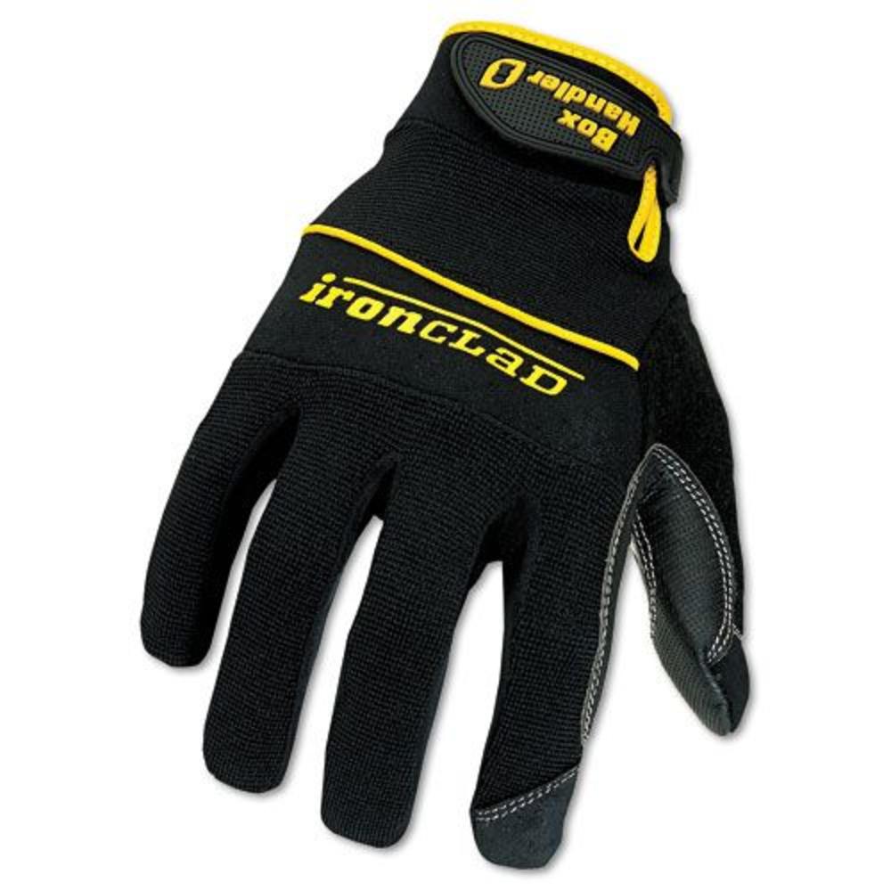 Ironclad Box Handler Gloves, One Pair, Black, Medium