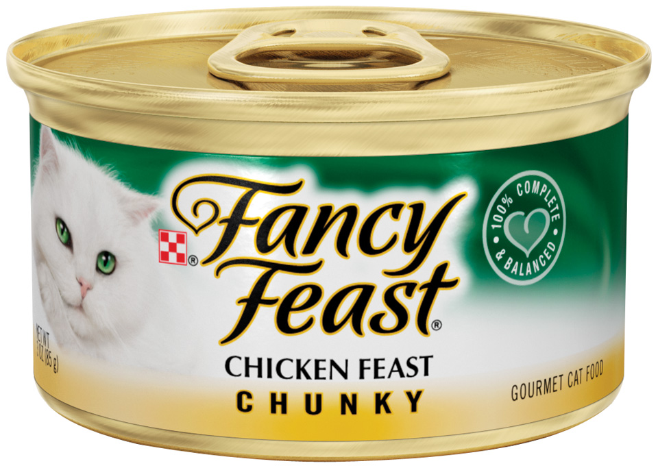 Fancy Feast Chunky Chicken Feast Cat Food 3 oz. Can