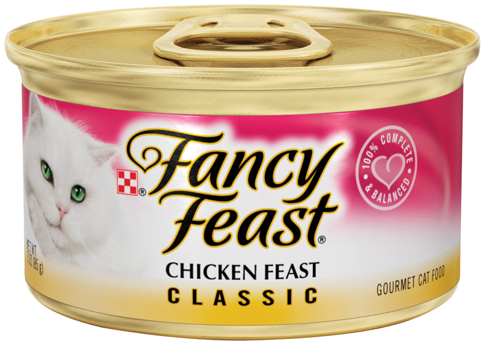 Fancy Feast Classic Chicken Feast Cat Food 3 oz. Can