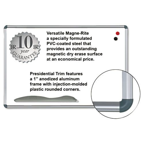 Best-Rite BLT219PB Magne-Rite Magnetic Dry Erase Board