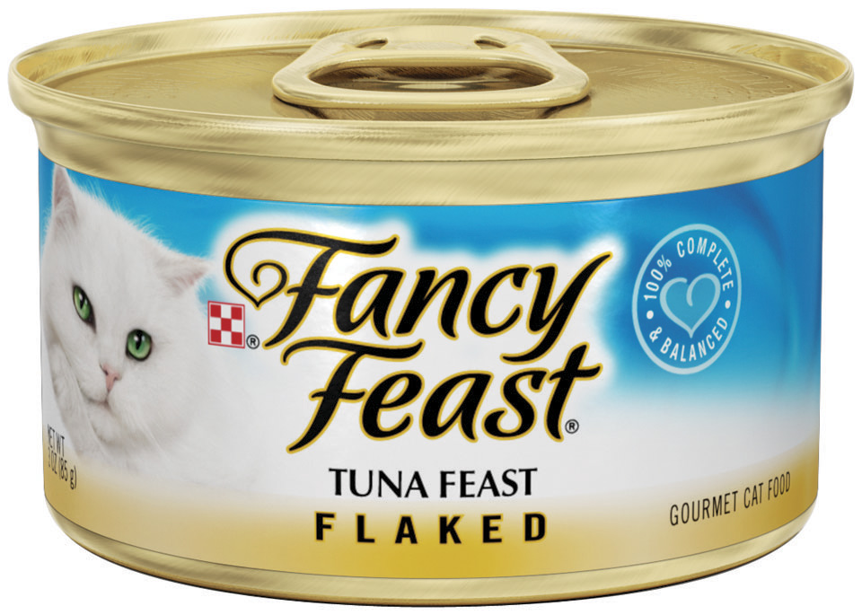 Fancy Feast Flaked Tuna Feast Cat Food 3 oz. Can