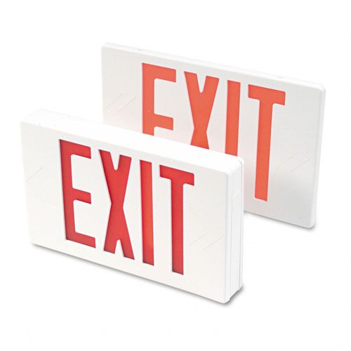 Tatco TCO07230 LED Exit Sign with Battery Back-Up