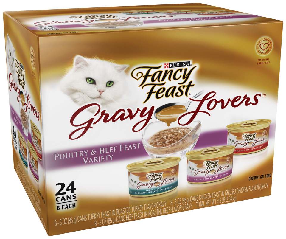 Fancy Feast Gravy Lovers(TM) Poultry & Beef Feast Variety Gourmet Cat