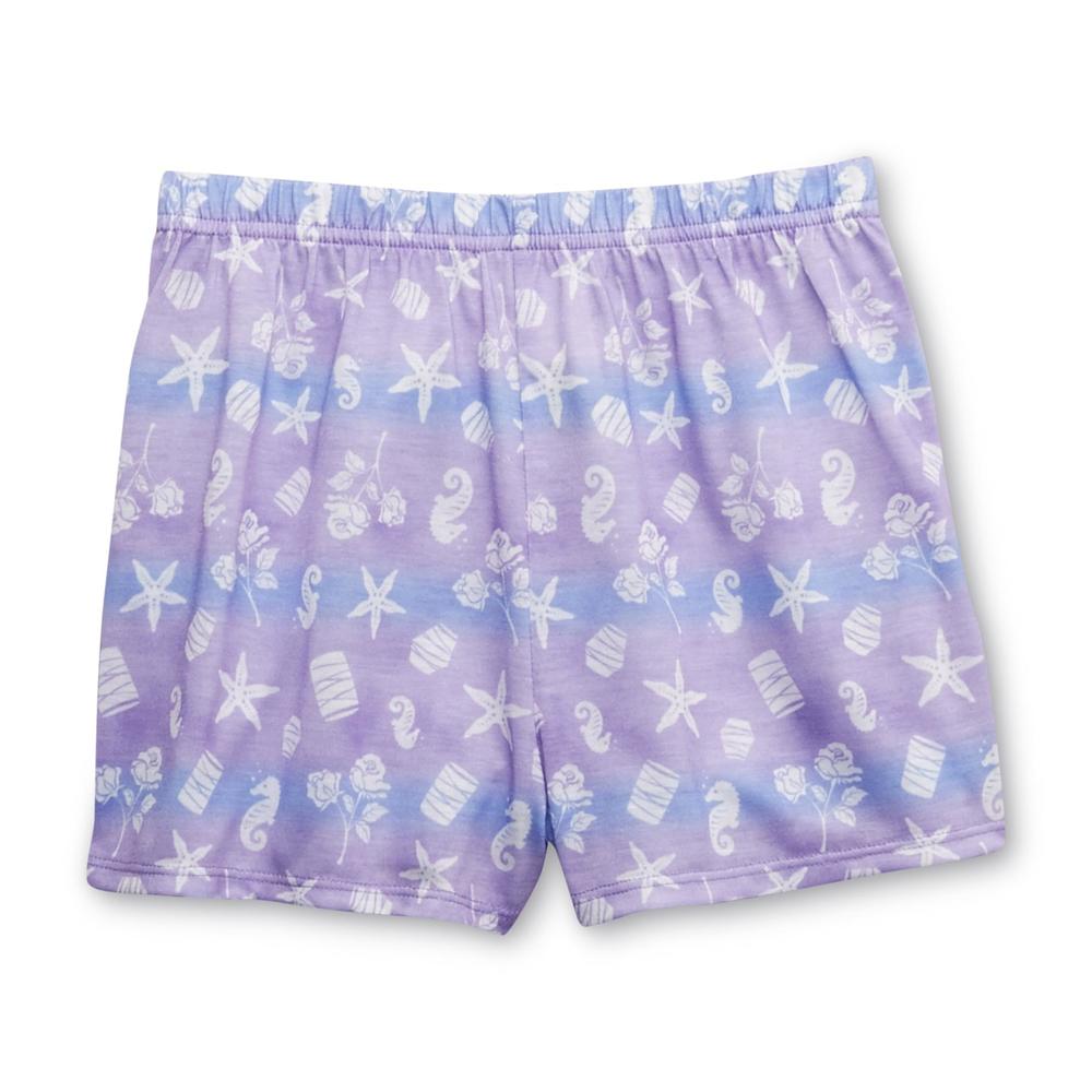 Disney Princess Girl's Pajama Shirt & Shorts