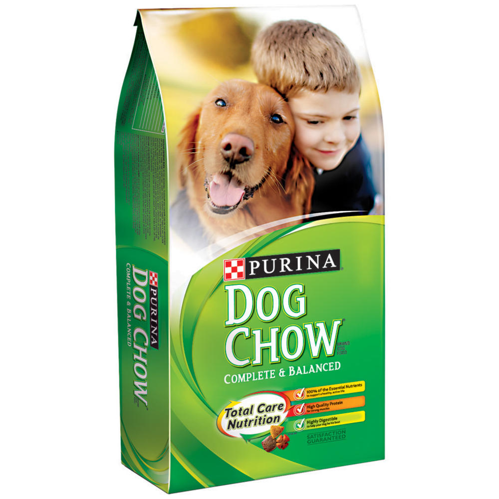 Purina Dog Chow Brand Dog Food Complete & Balanced 4.4 lb. Bag