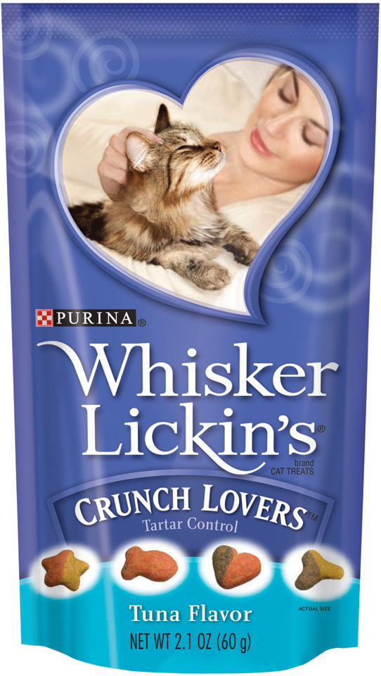 Whisker Lickin's Tuna Flavor Cat Treats 2.1 oz. Pouch
