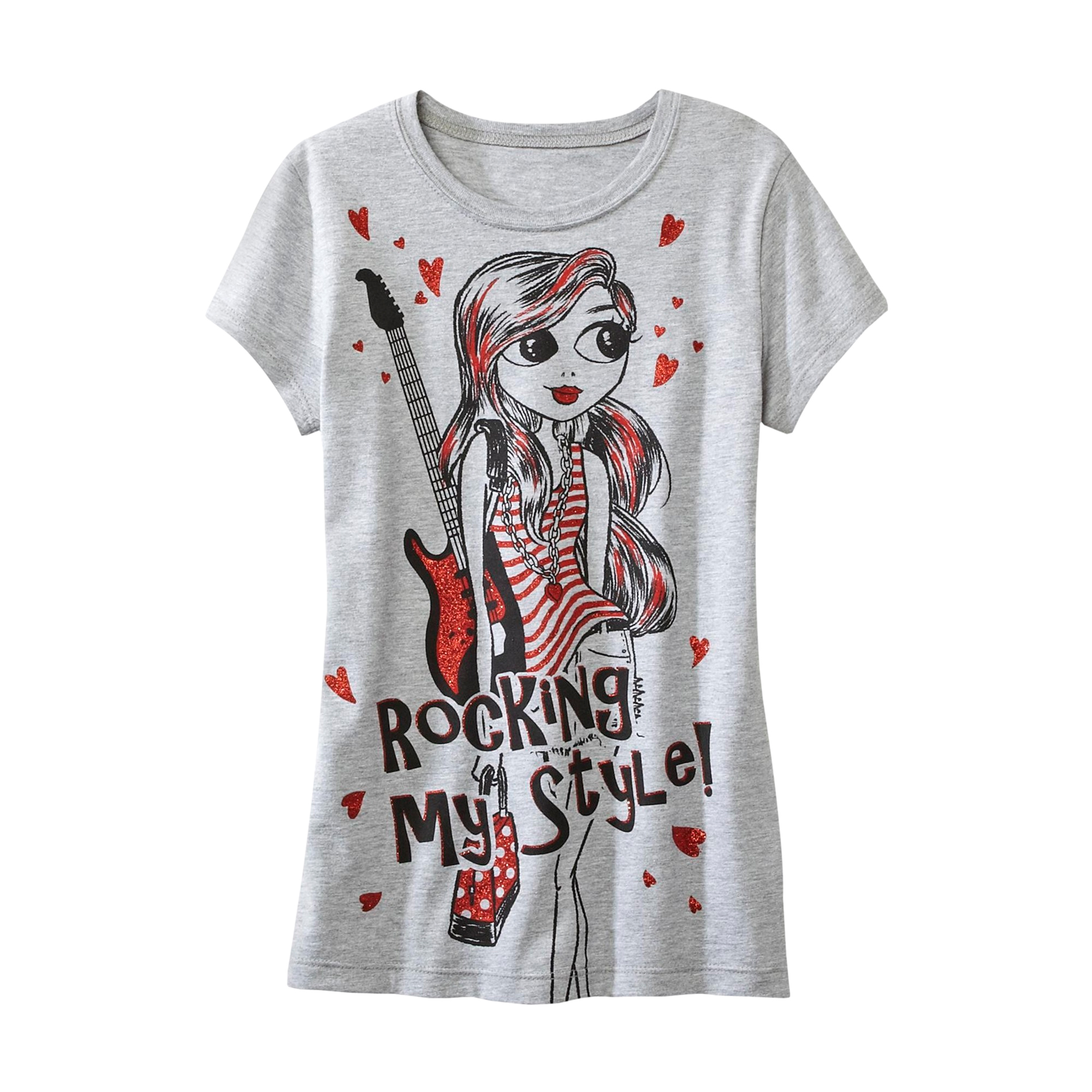 Jerry Leigh Girl's Graphic T-Shirt - Rocking My Style