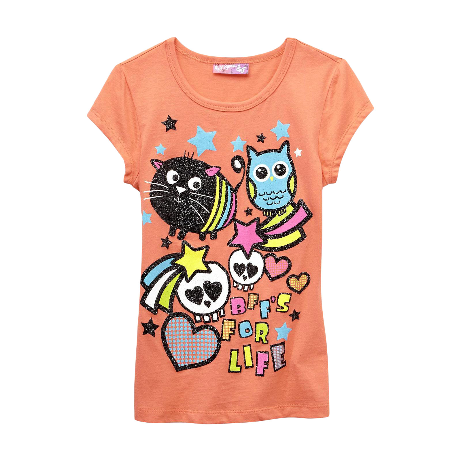 Self Esteem Girl's Graphic T-Shirt - BFF's