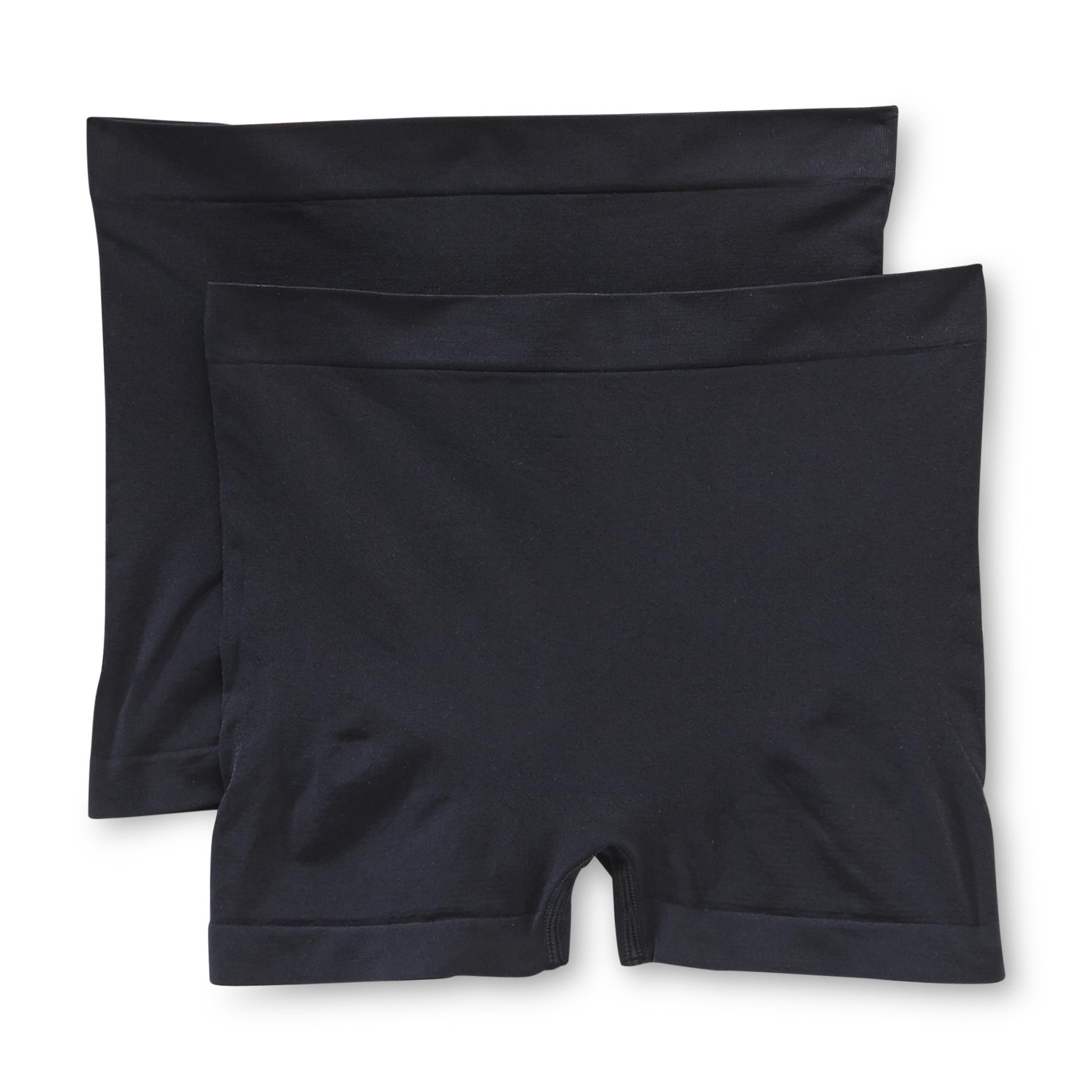 Maidenform Women's 2-Pack Everyday Control Boy Short Panties