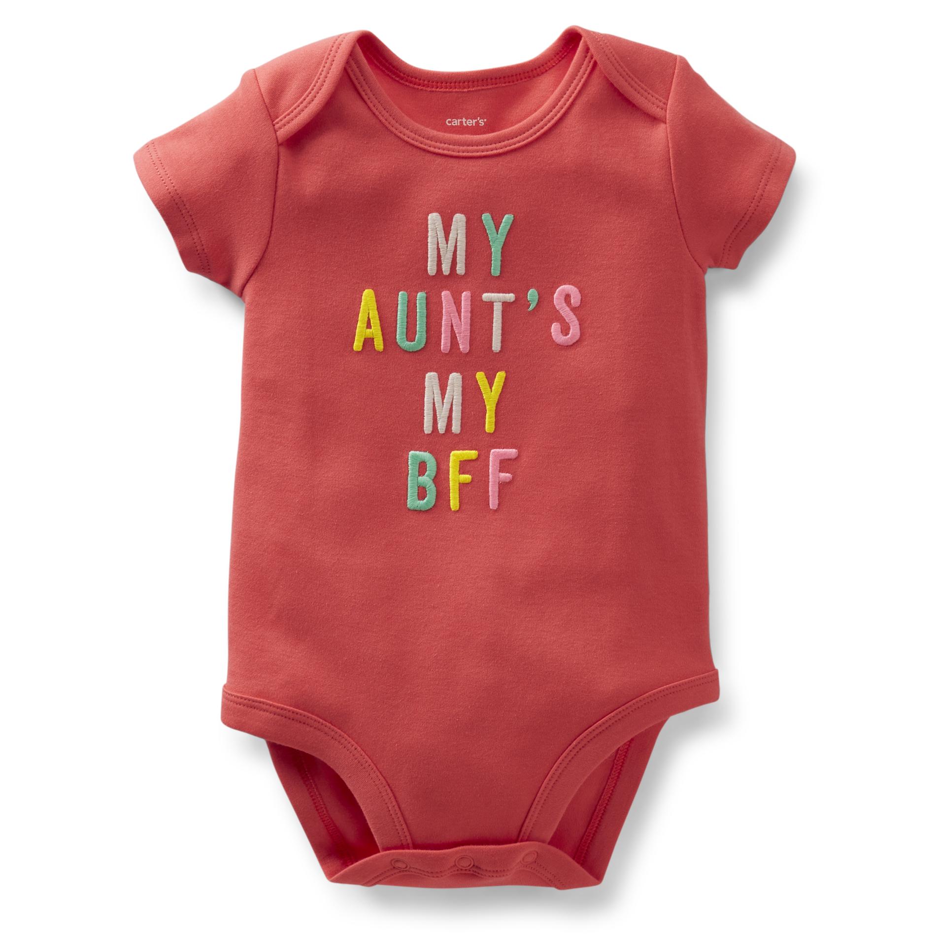 Carter's Newborn & Infant Girl's Bodysuit - Aunt BFF