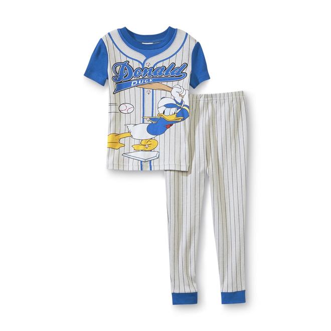 Disney Toddler Boy's 2Pairs Pajamas Baseball