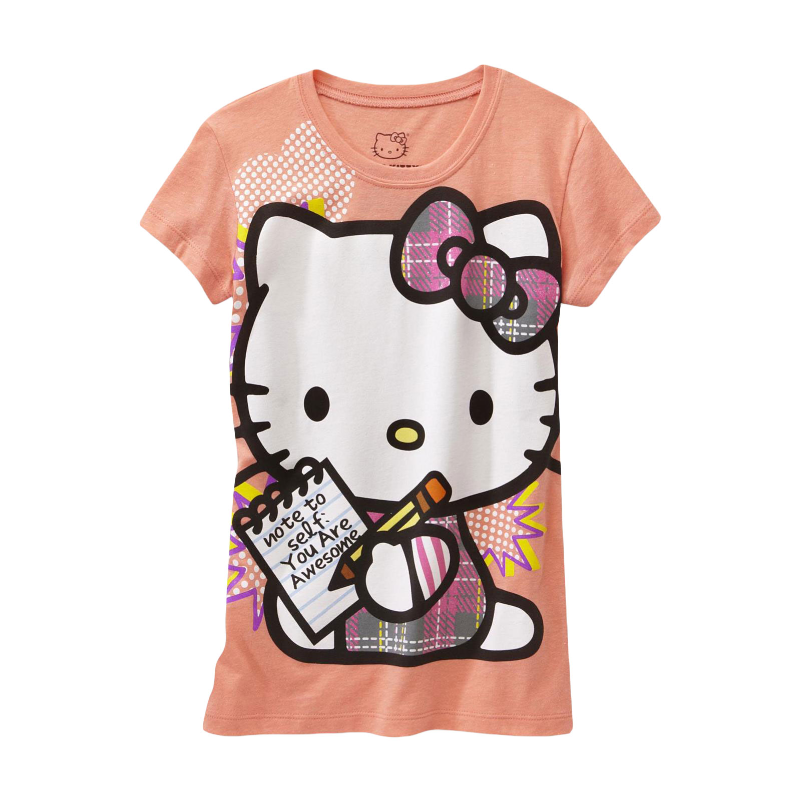 Hello Kitty Girl's Graphic T-Shirt - You Are Awesome
