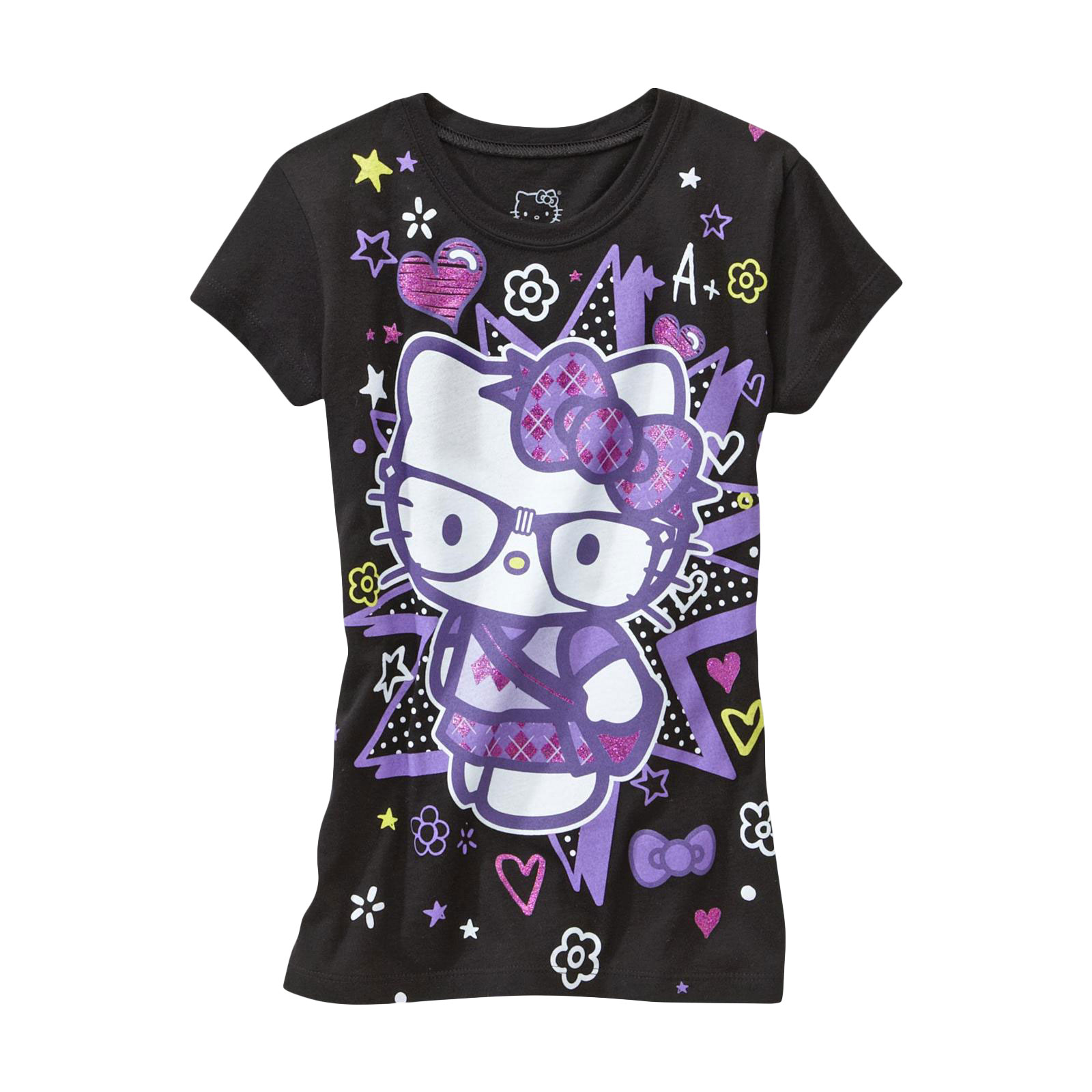 Hello Kitty Girl's Graphic T-Shirt - Back To School
