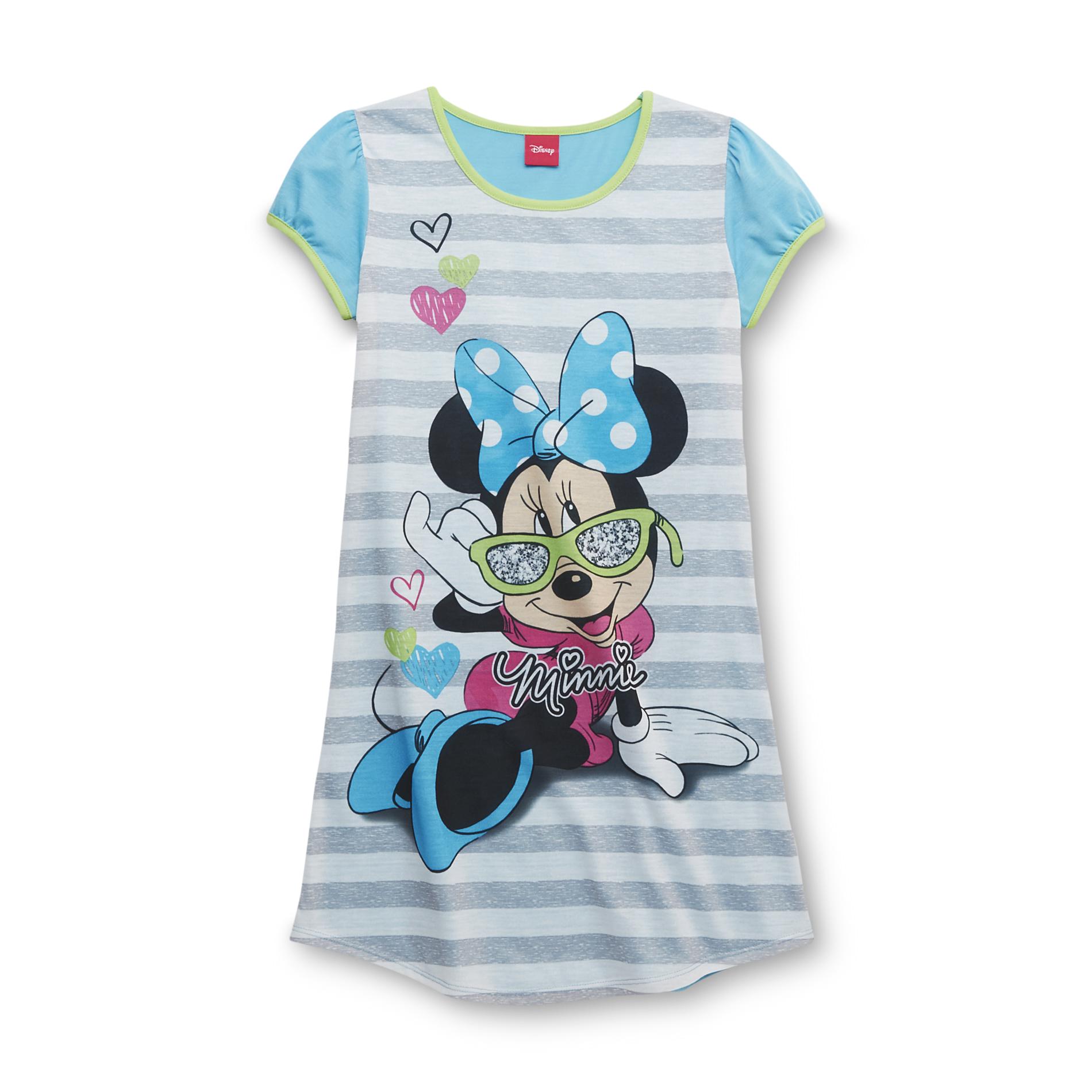 Disney Girl's Sleep Shirt - Minnie Mouse