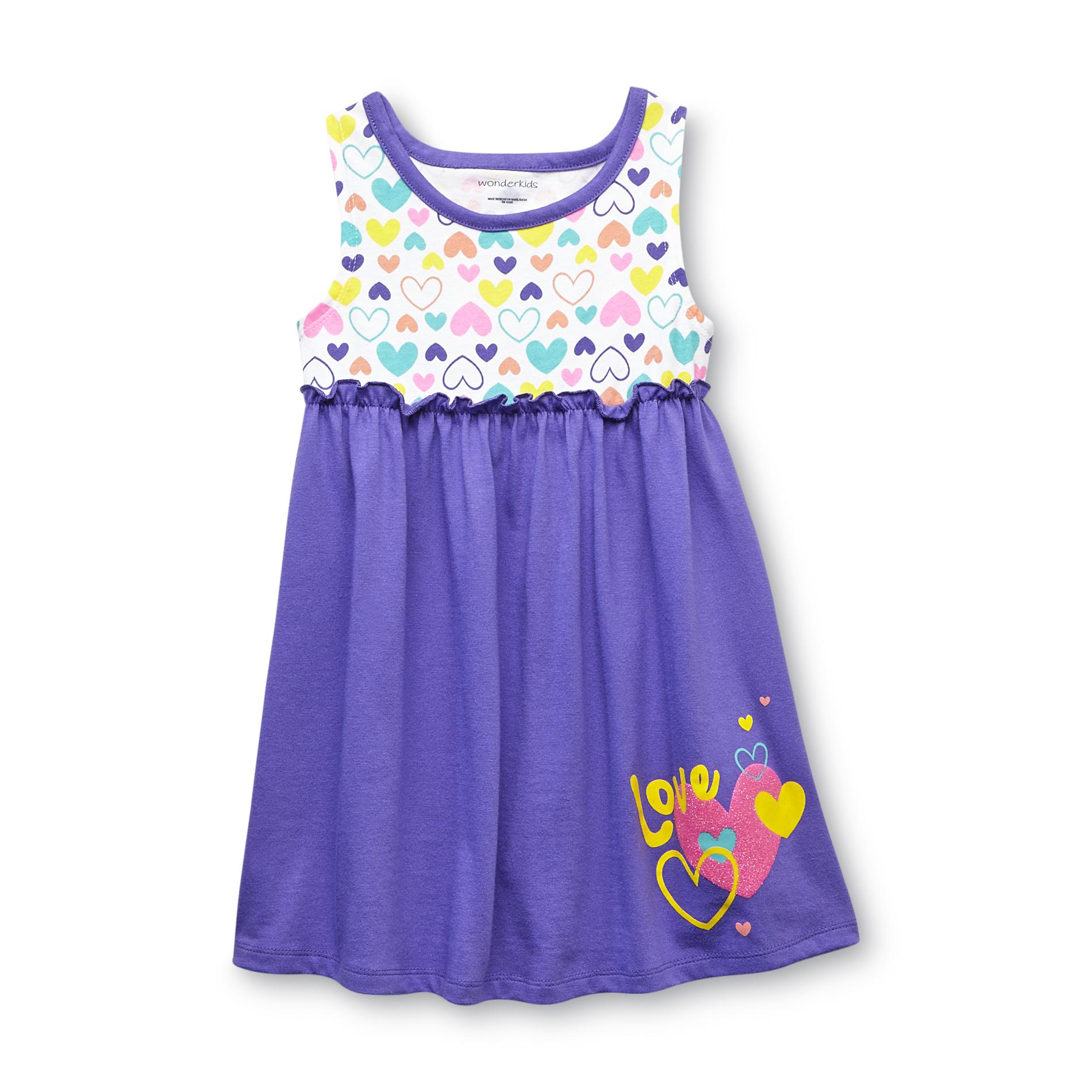 WonderKids Infant & Toddler Girl's Sleeveless Sundress - Hearts