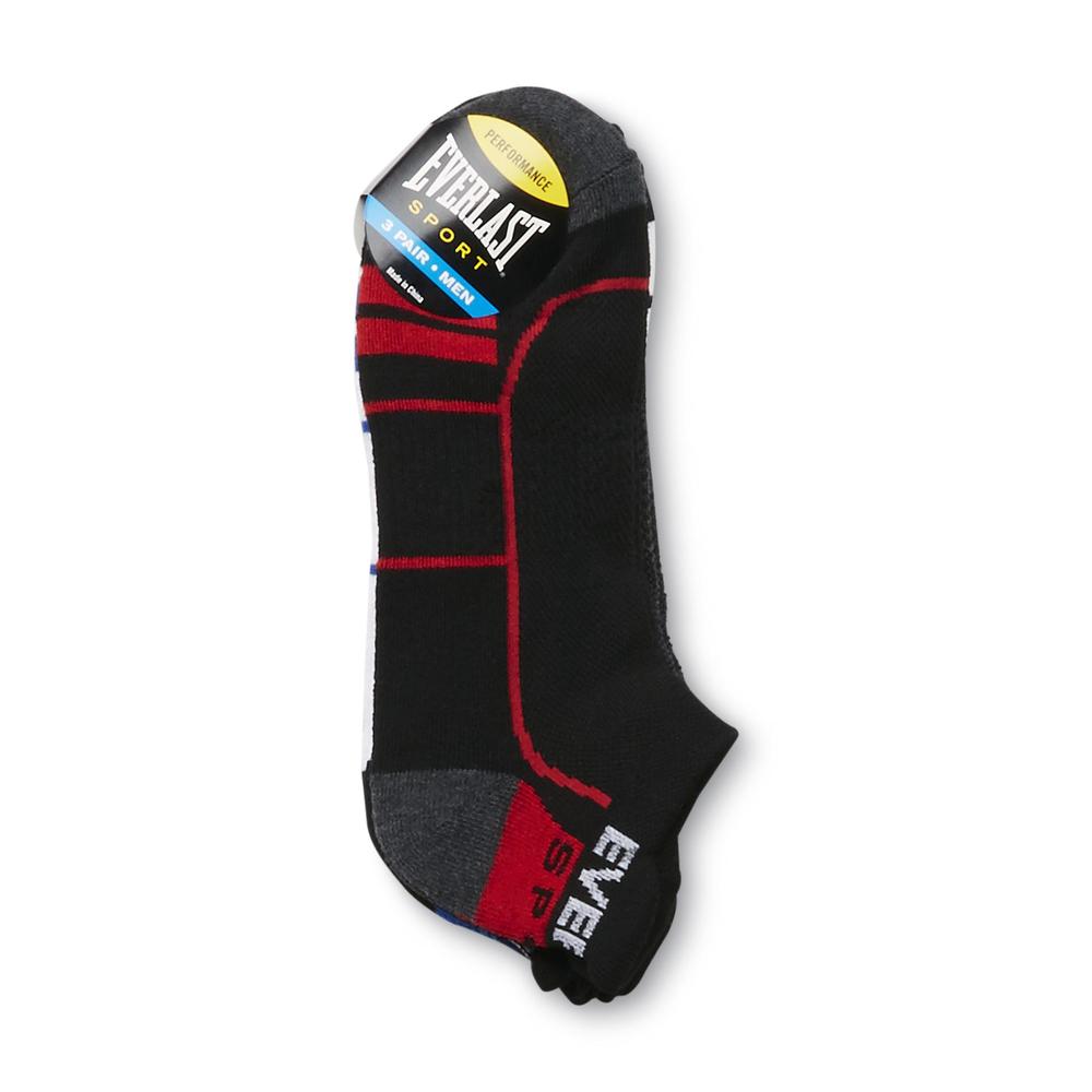 Everlast&reg; Sport Men's 3-Pairs Performance Ankle Socks