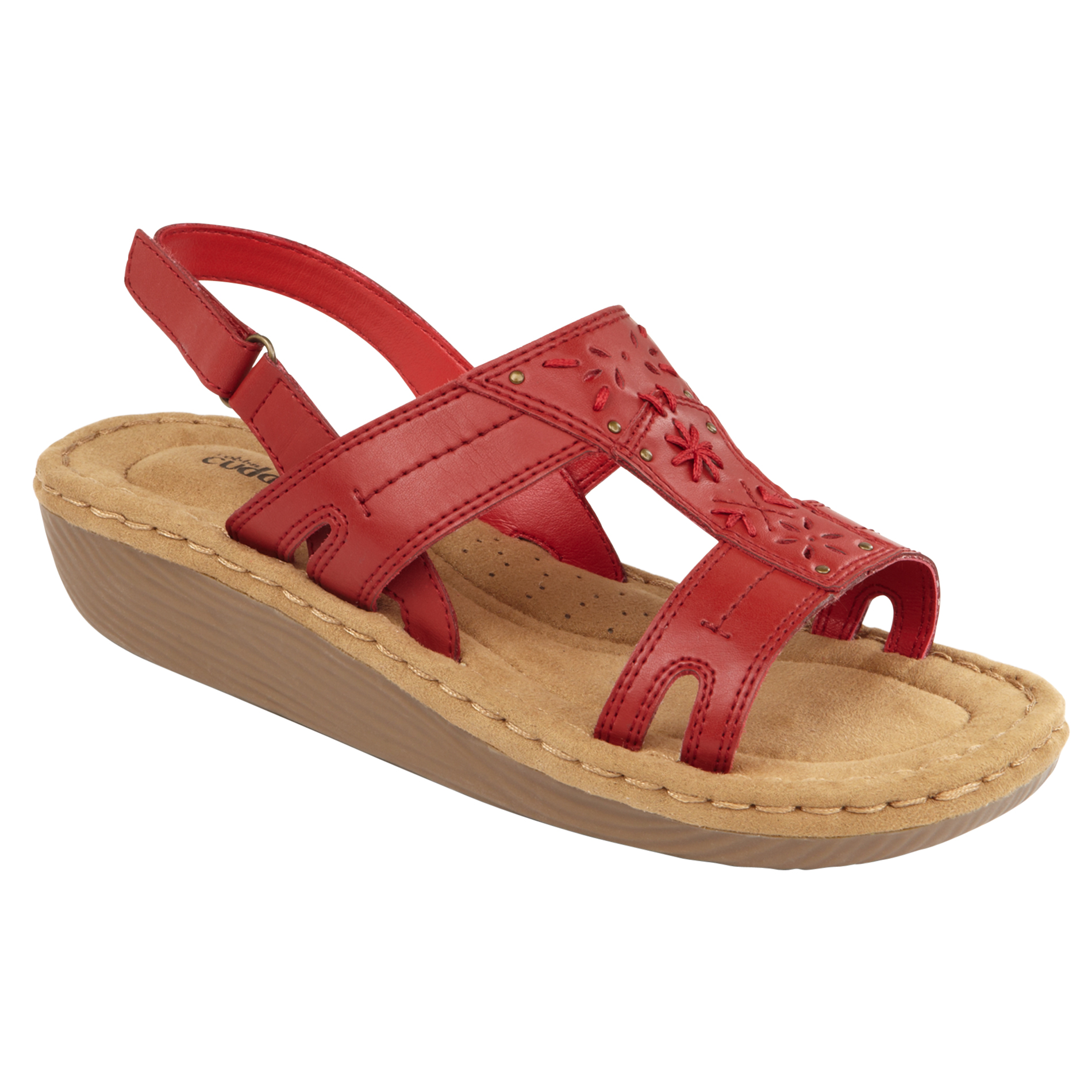 Cobbie Cuddlers Women's Sandal Dessie - Red