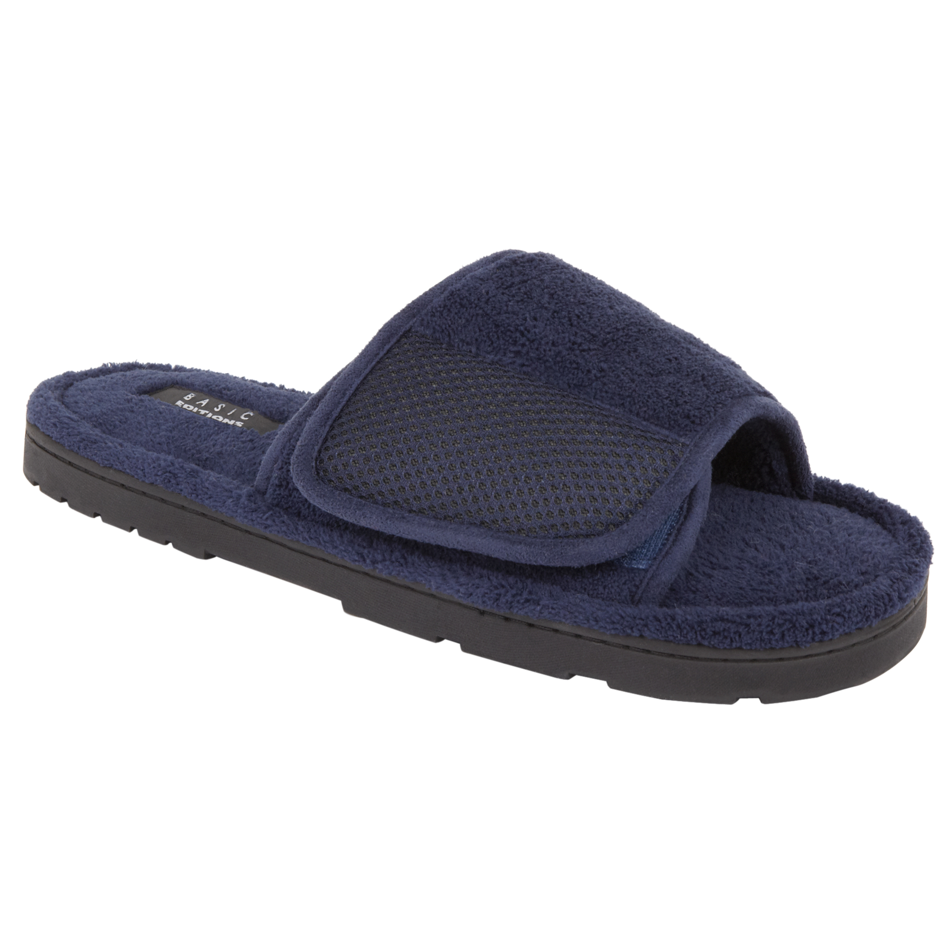 Basic Editions Men's Slipper Heffner 3 - Navy, XL, Blue Basic Editions Men's Slipper Heffner 3 - Navy, XL, Blue