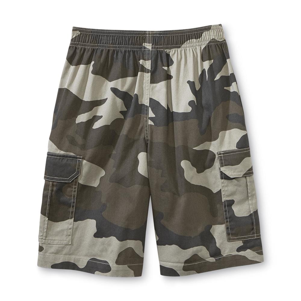 Canyon River Blues Boy's Cargo Shorts - Camouflage