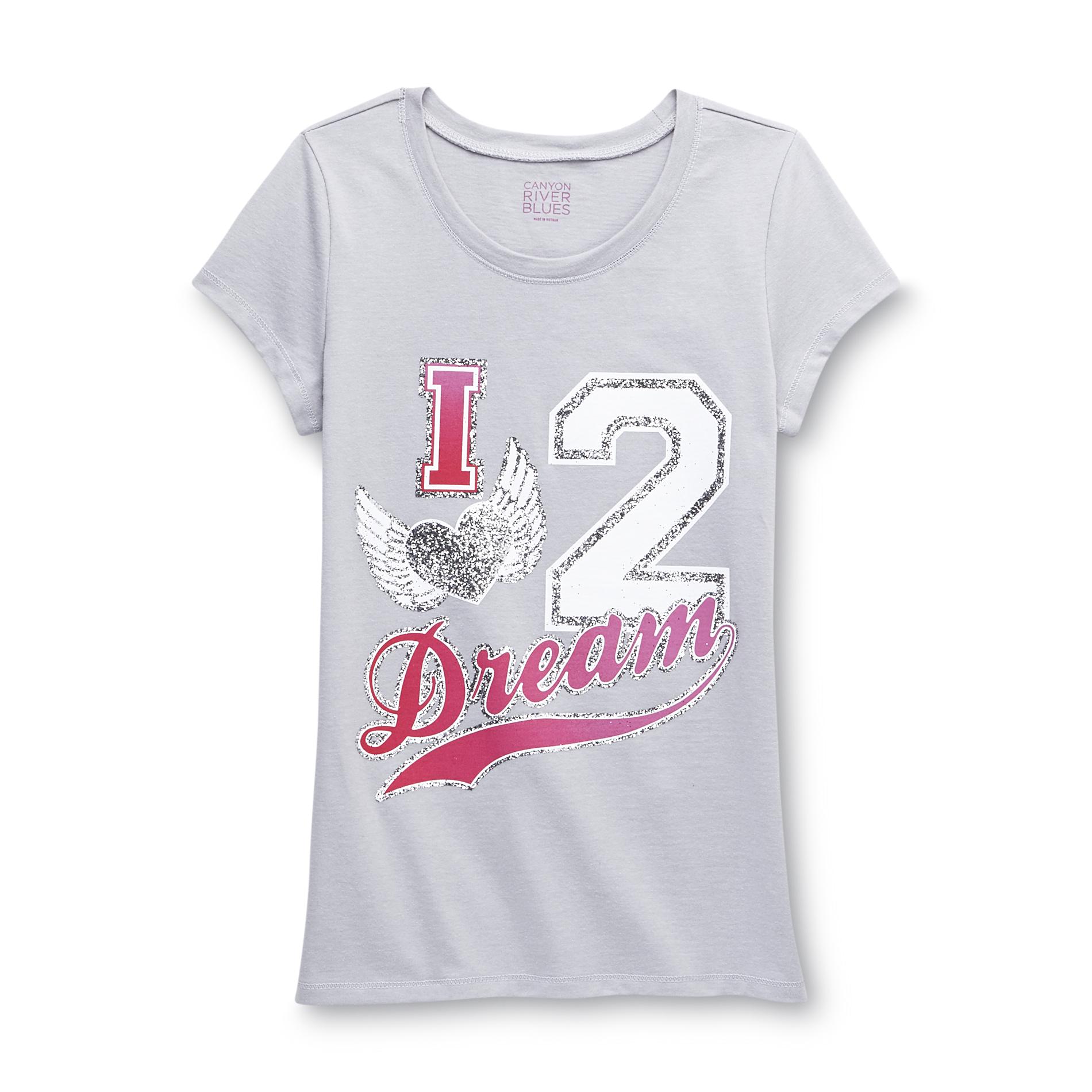 Canyon River Blues Girl's Graphic T-Shirt - I Love 2 Dream
