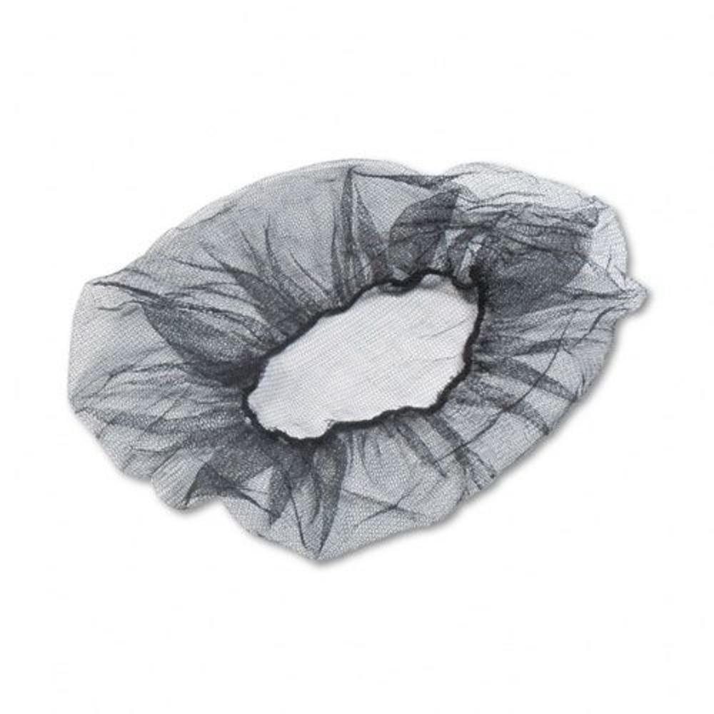 United Facility Supply Disposable Hair Net, Nylon, Black, 100 per Bag