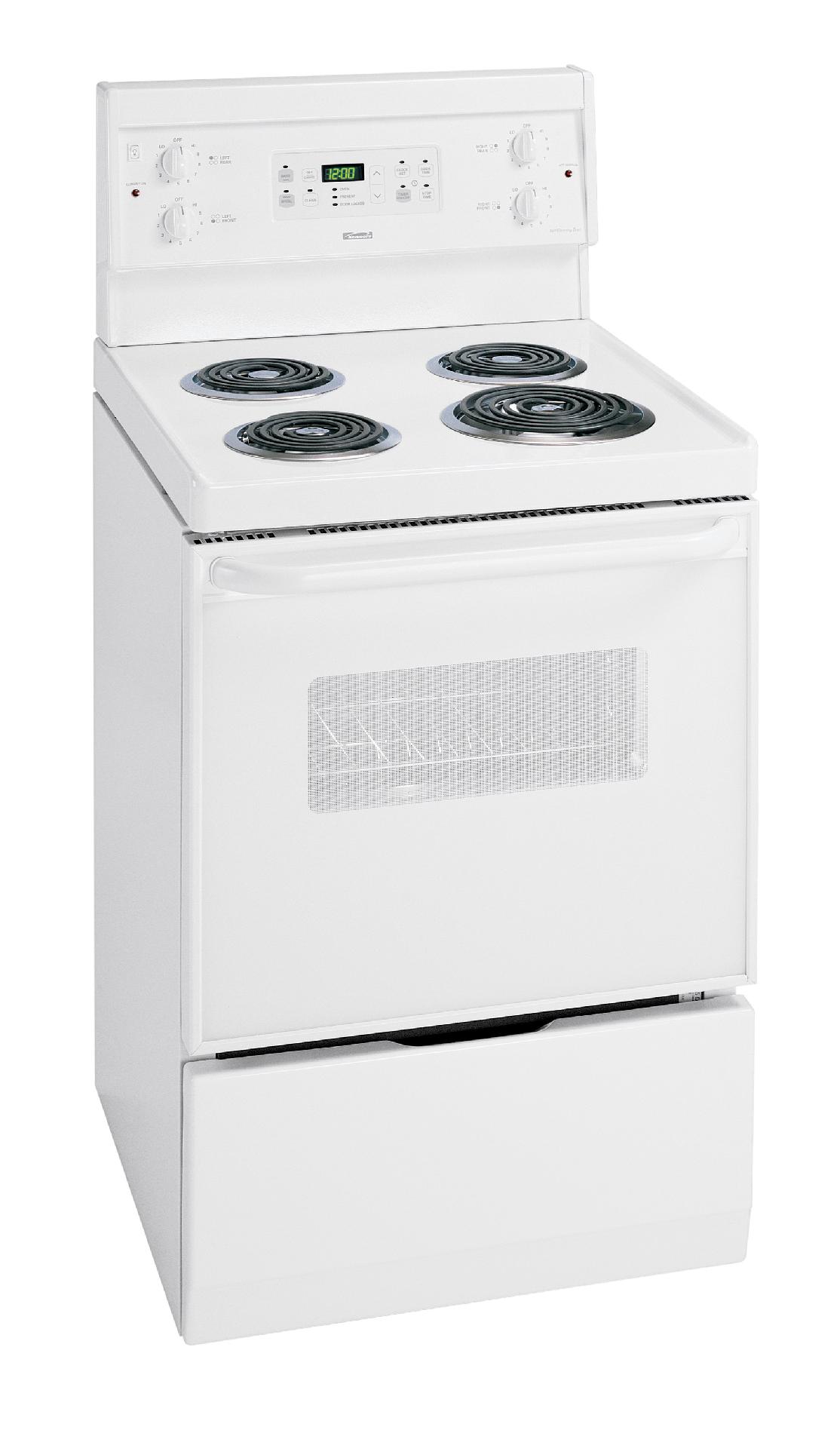Kenmore 2.8 Cu. Ft. 24″ Selfcleaning Electric Range Gigapulse