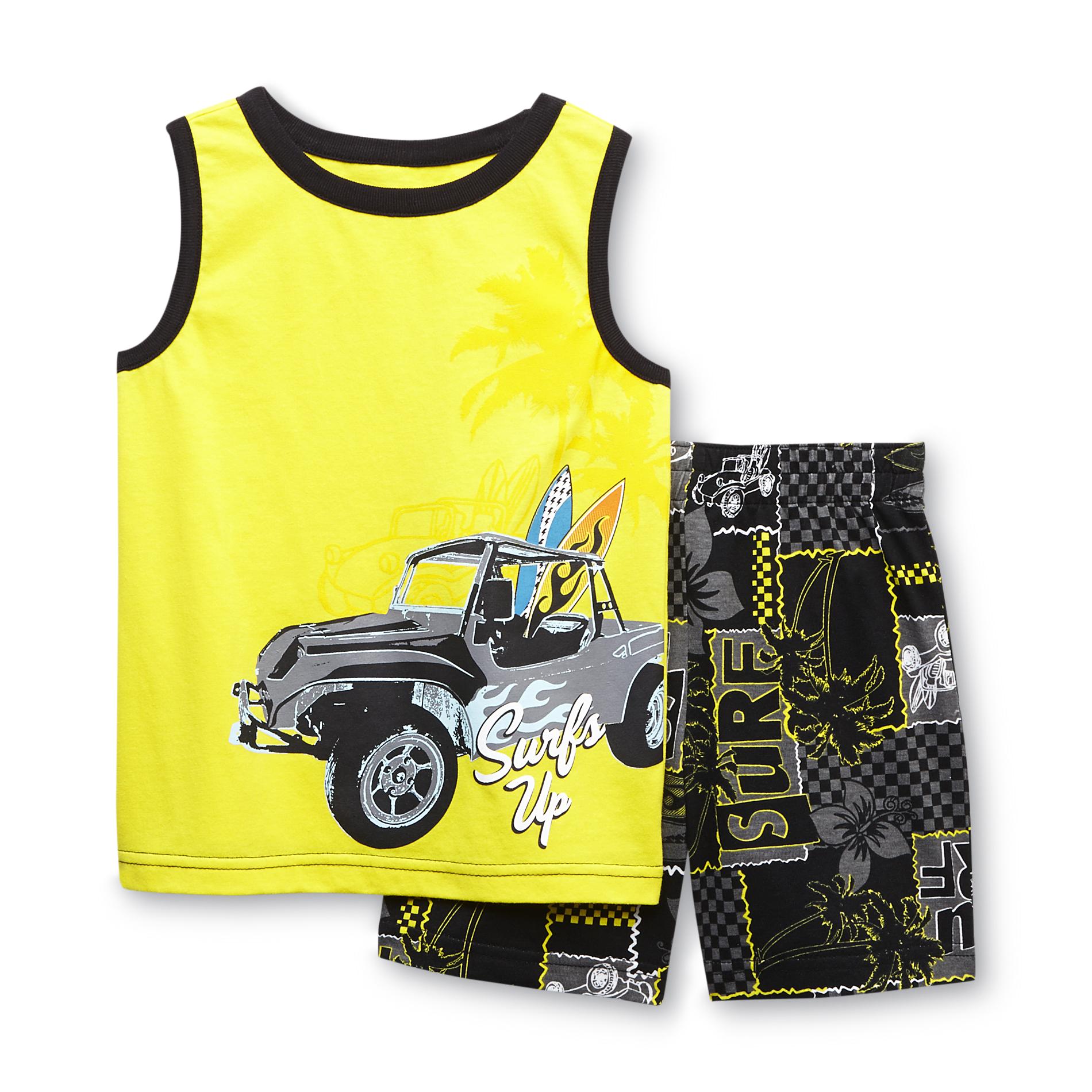 WonderKids Infant & Toddler Boy's Tank Top & Shorts - Surf's Up