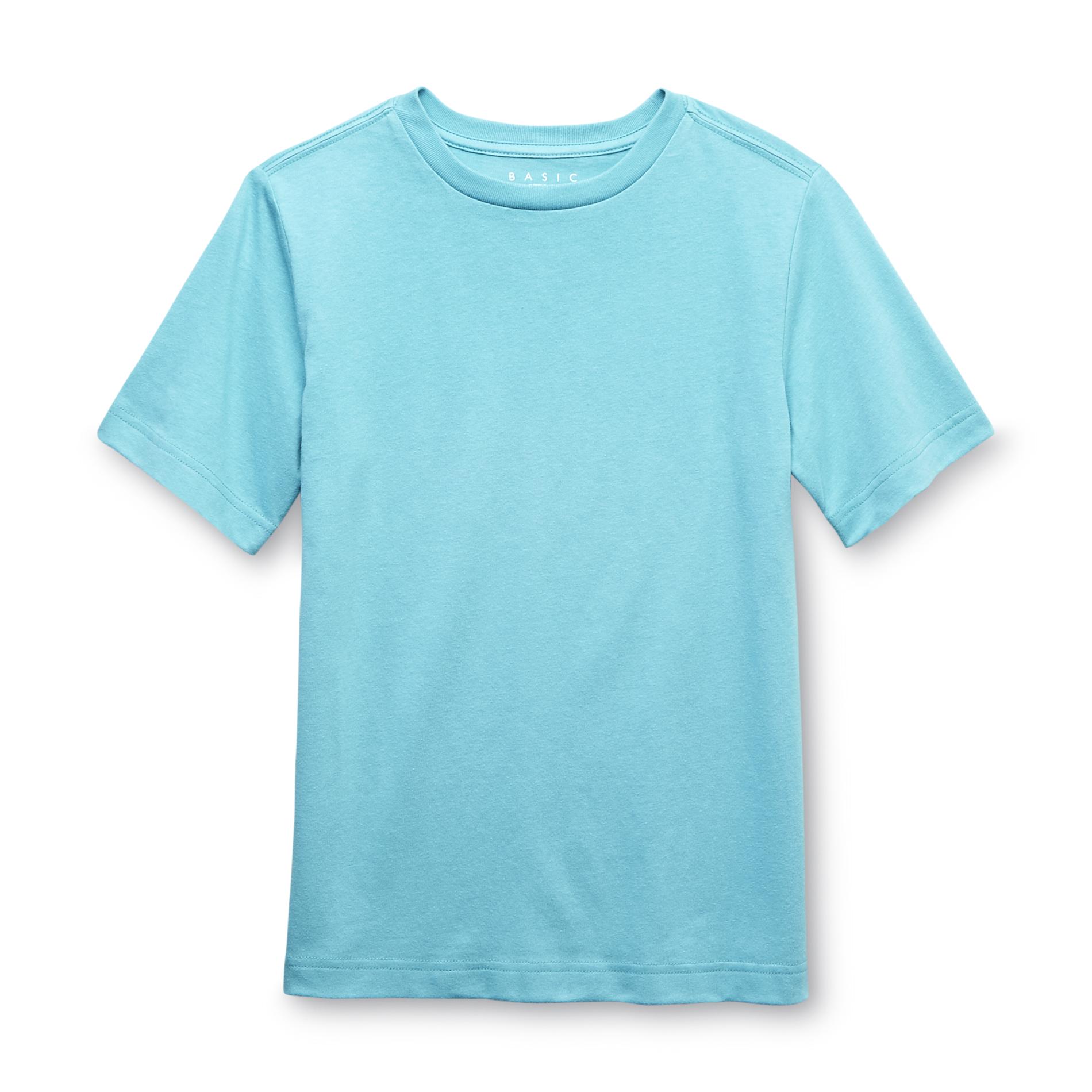 Basic Editions Boy's Crew Neck T-Shirt - Solid