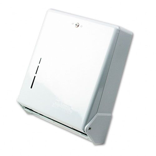San Jamar SJMT1905WH True Fold&#174; Metal Front Cabinet Towel Dispenser