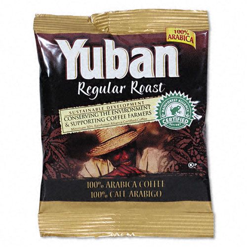 Yuban YUB866550 Regular Colombian Coffee, 1-1/2oz Packs, 42/Carton