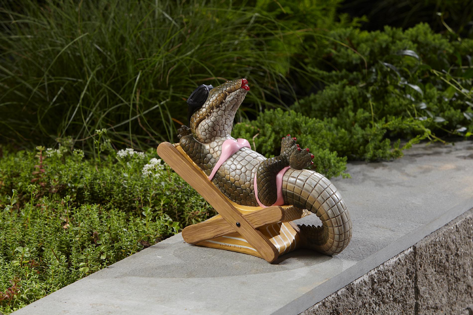 Sunbathing Gator Lawn Ornament- Girl - Outdoor Living ... Sunbathing Gator Lawn Ornament- Girl - Outdoor Living ... on Backyard Ornaments id=47101