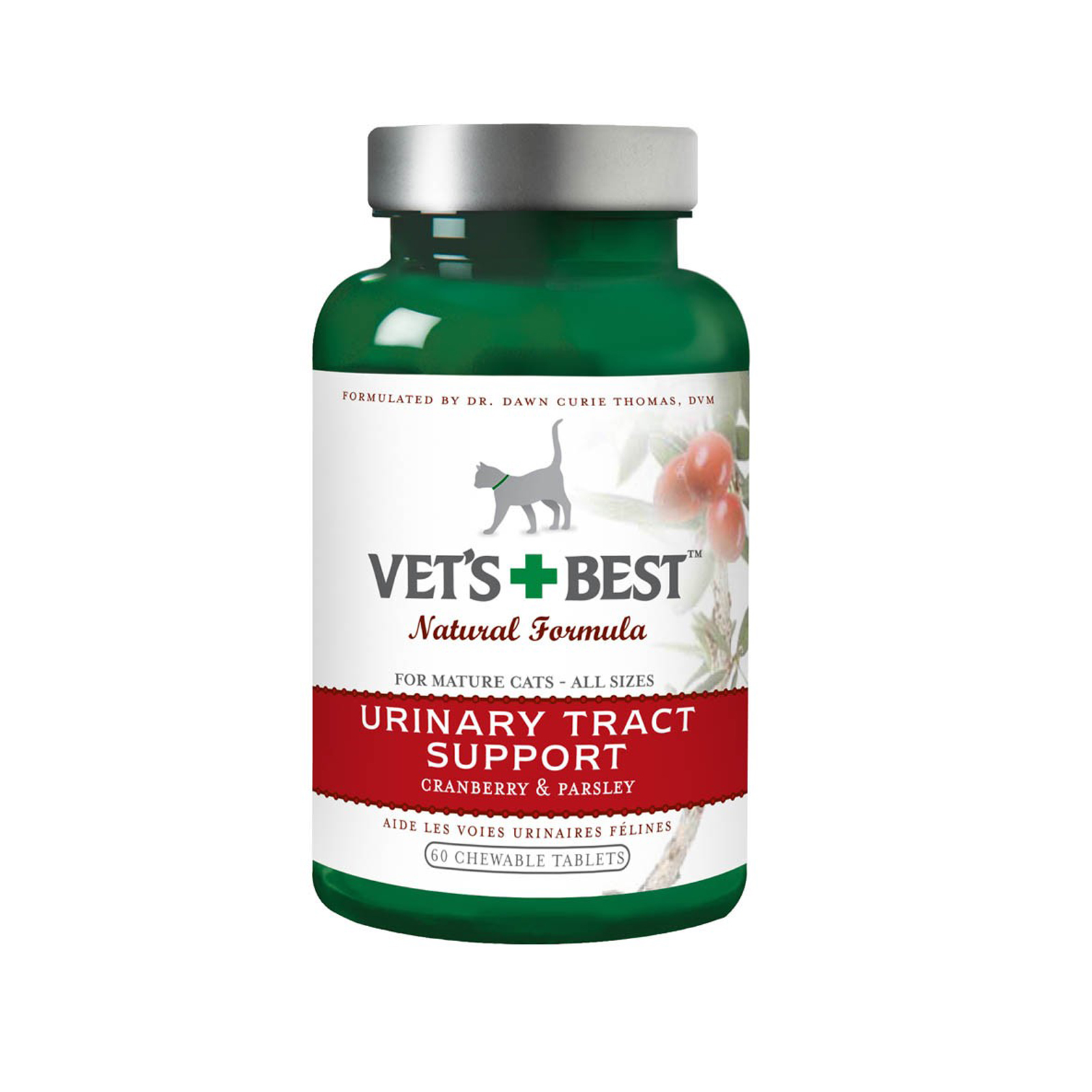 Veterinarian's Best Inc. Vet's Best Supplement Urinary Support Cat 60 Tab.
