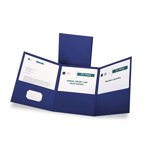 Oxford OXF59802 Tri-Fold Pocket Folder