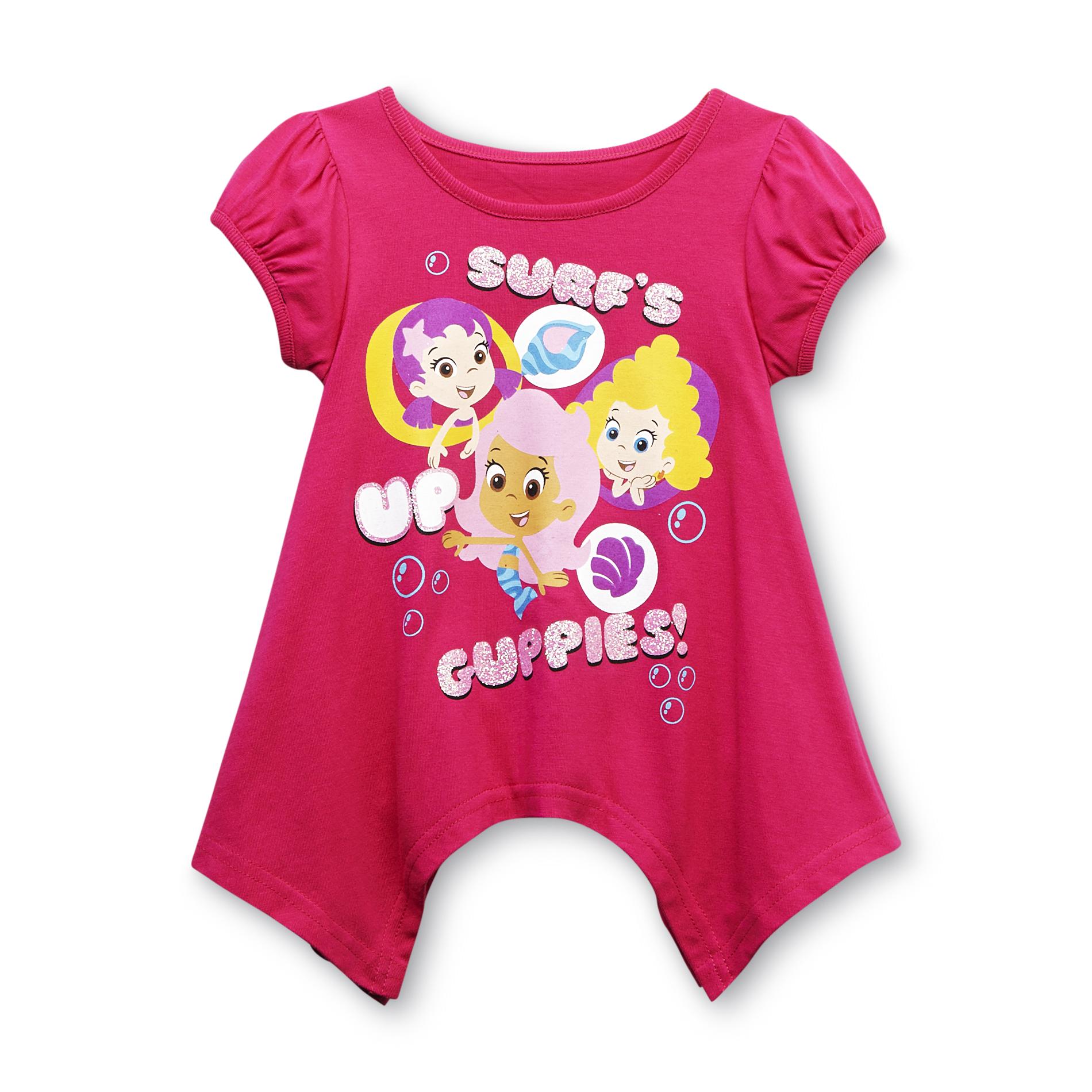 Nickelodeon Bubble Guppies Toddler Girl's Sharkbite Tunic