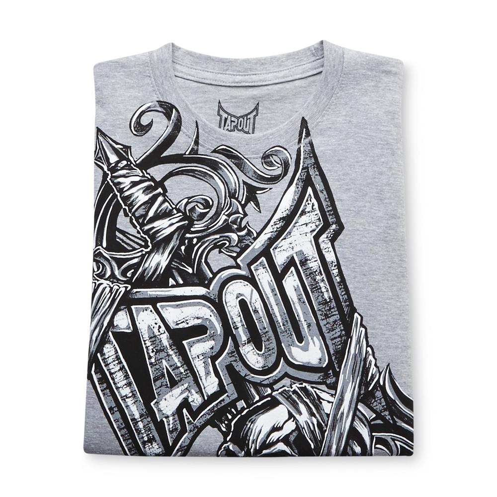 TapouT Young Men's Graphic T-Shirt - Skull & Dagger