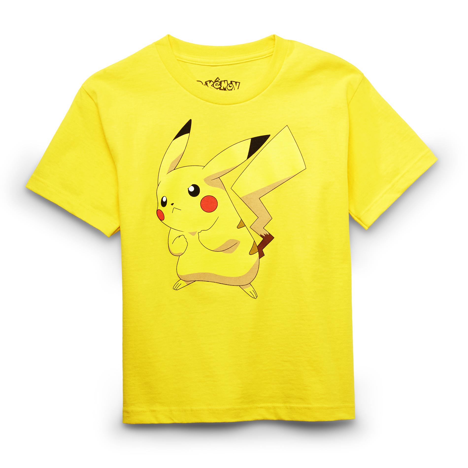 green shirt pikachu