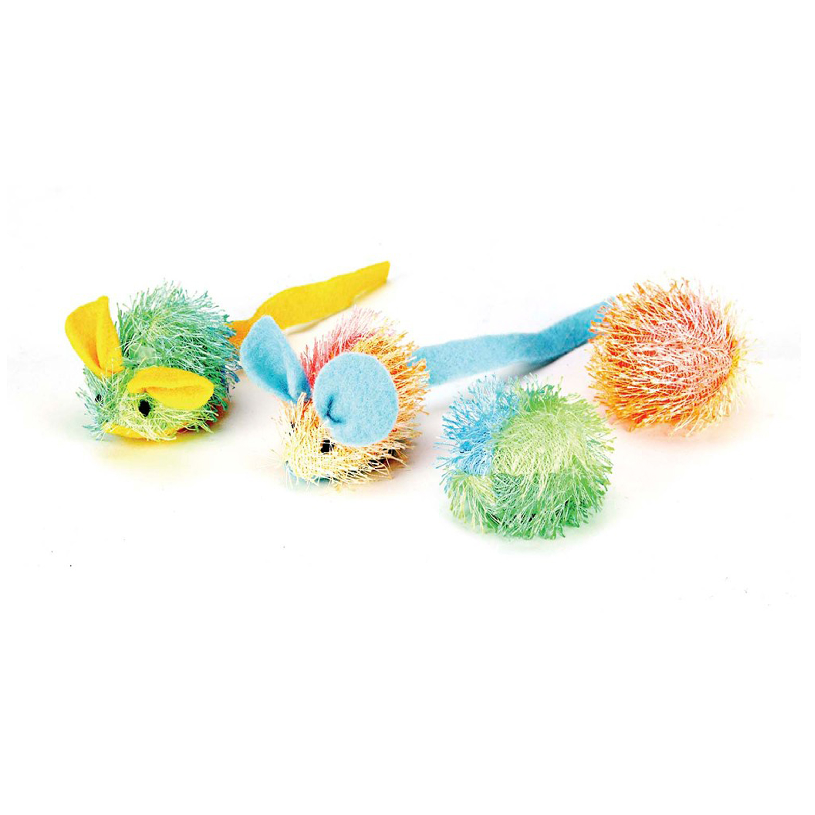 Ethical Products Inc. Toy Stringy Mice and Ball w/Catnip
