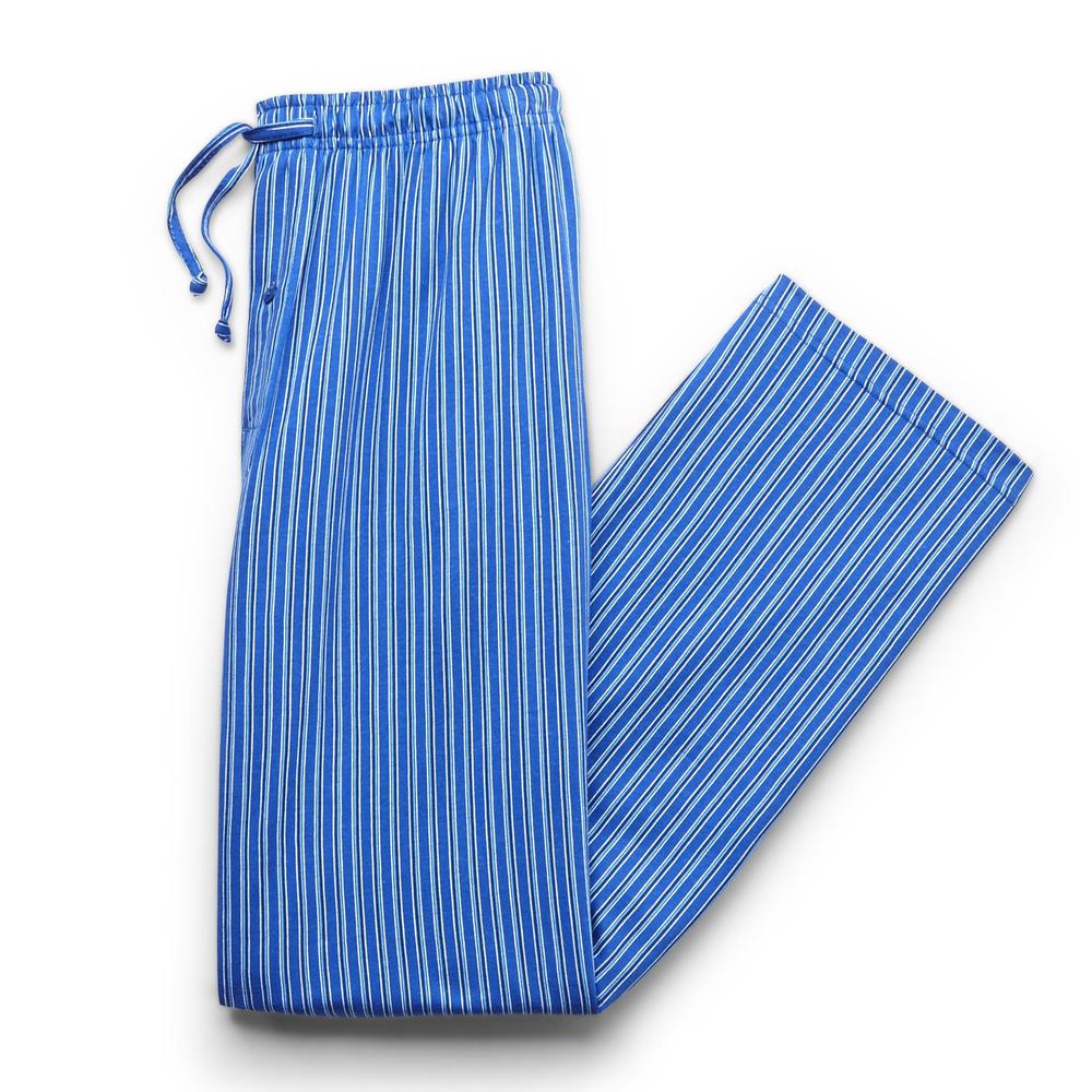 Covington Men's Cotton Knit Pajama Pants - Striped