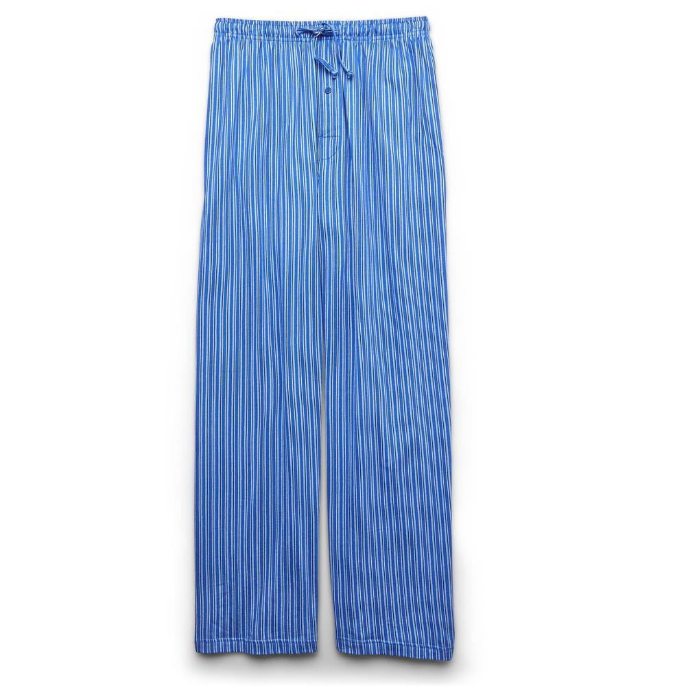 Covington Men's Cotton Knit Pajama Pants - Striped