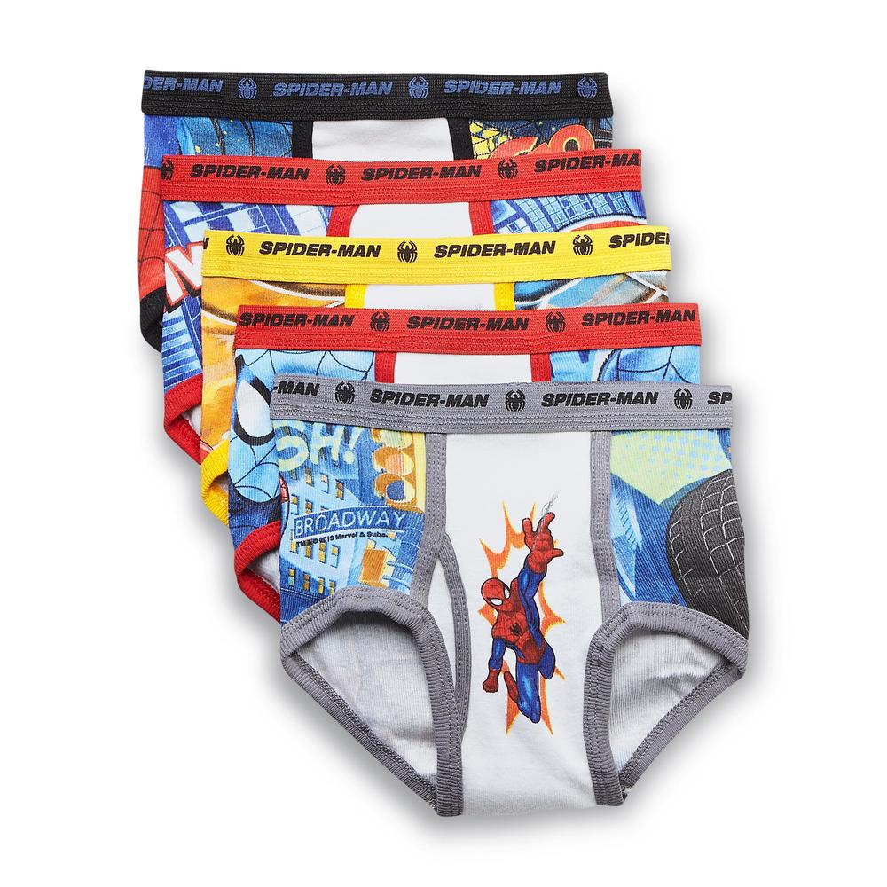 Fruit of the Loom Boys' 5 Pack Spider-Man Brief