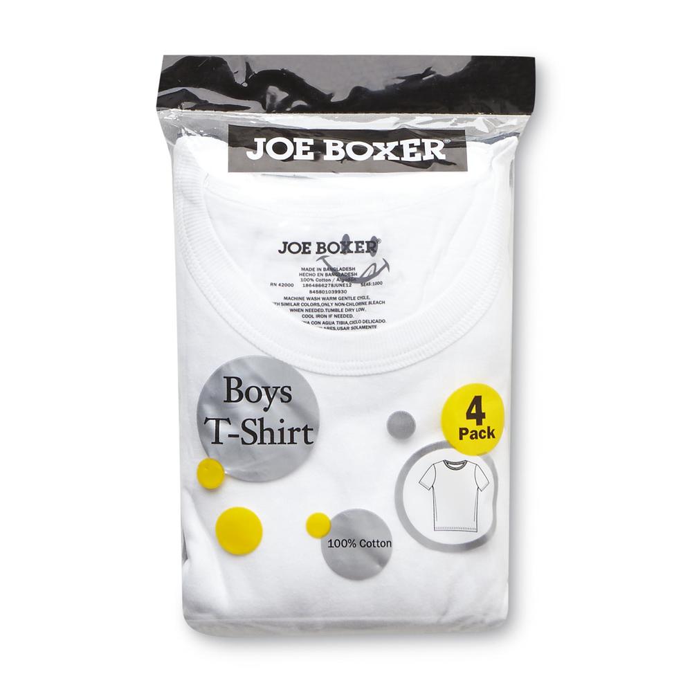 Joe Boxer Boy's 4 Pk Crew Neck T-shirts