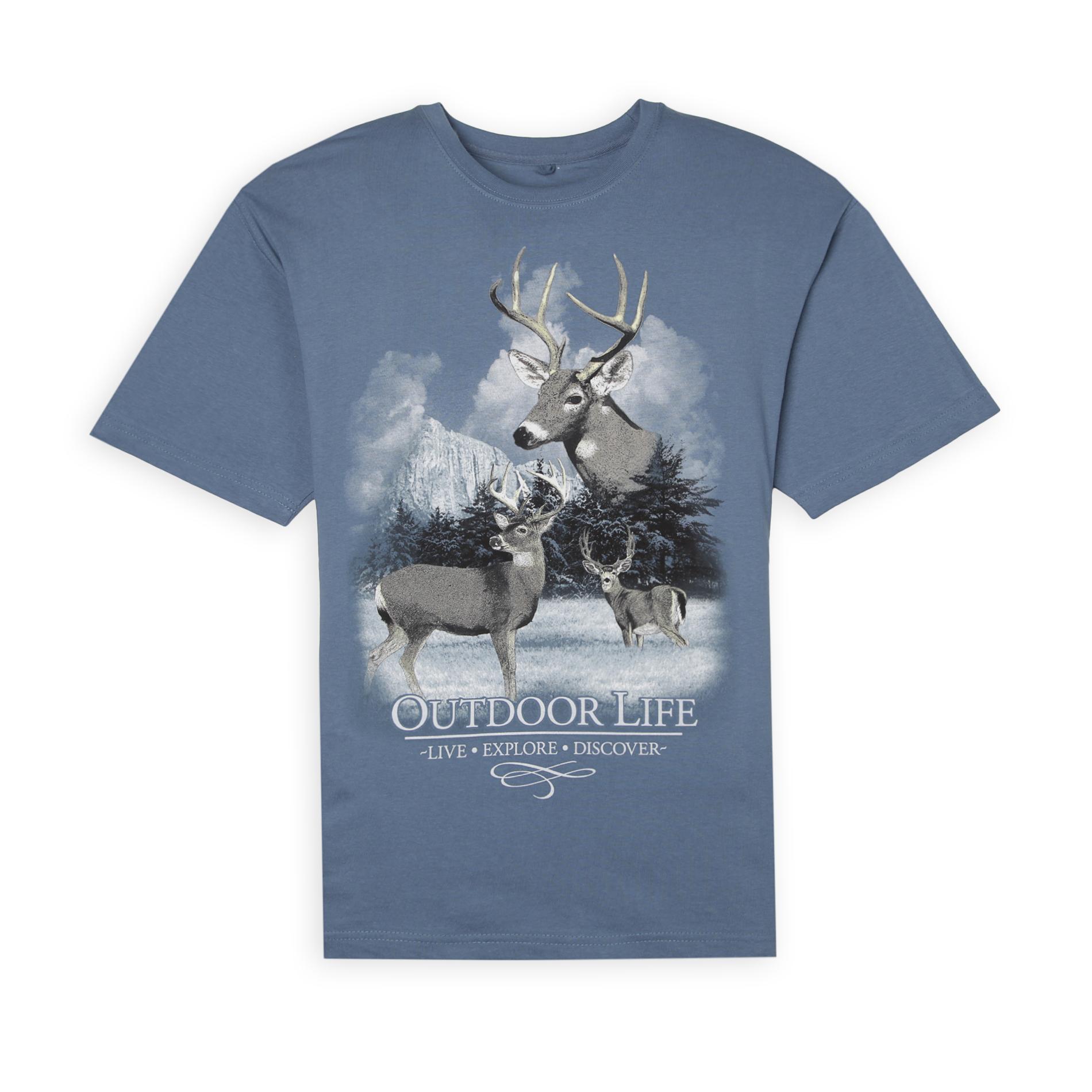 Outdoor Life Men's Big & Tall Graphic TShirt Buck