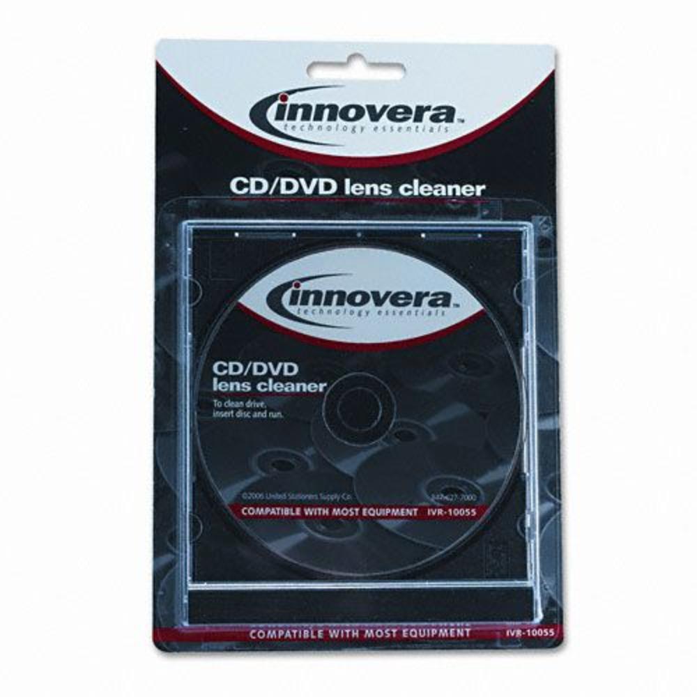 Innovera IVR10055 CD/DVD Laser Lens Cleaner