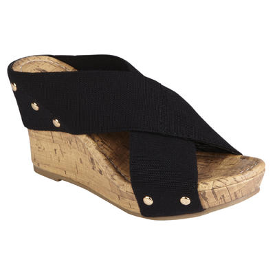 Covington Women's Fortunate Black Sandal