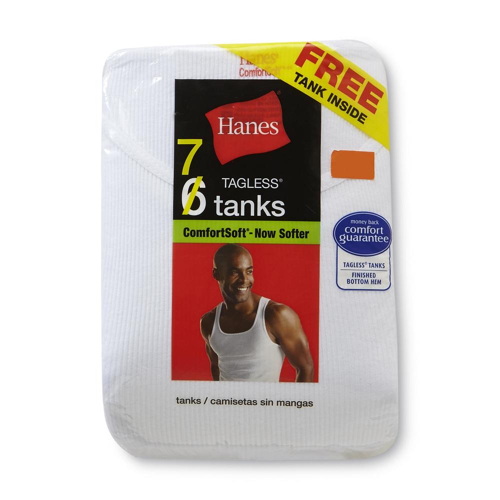Hanes Men&#8217;s Tank 7-Pack